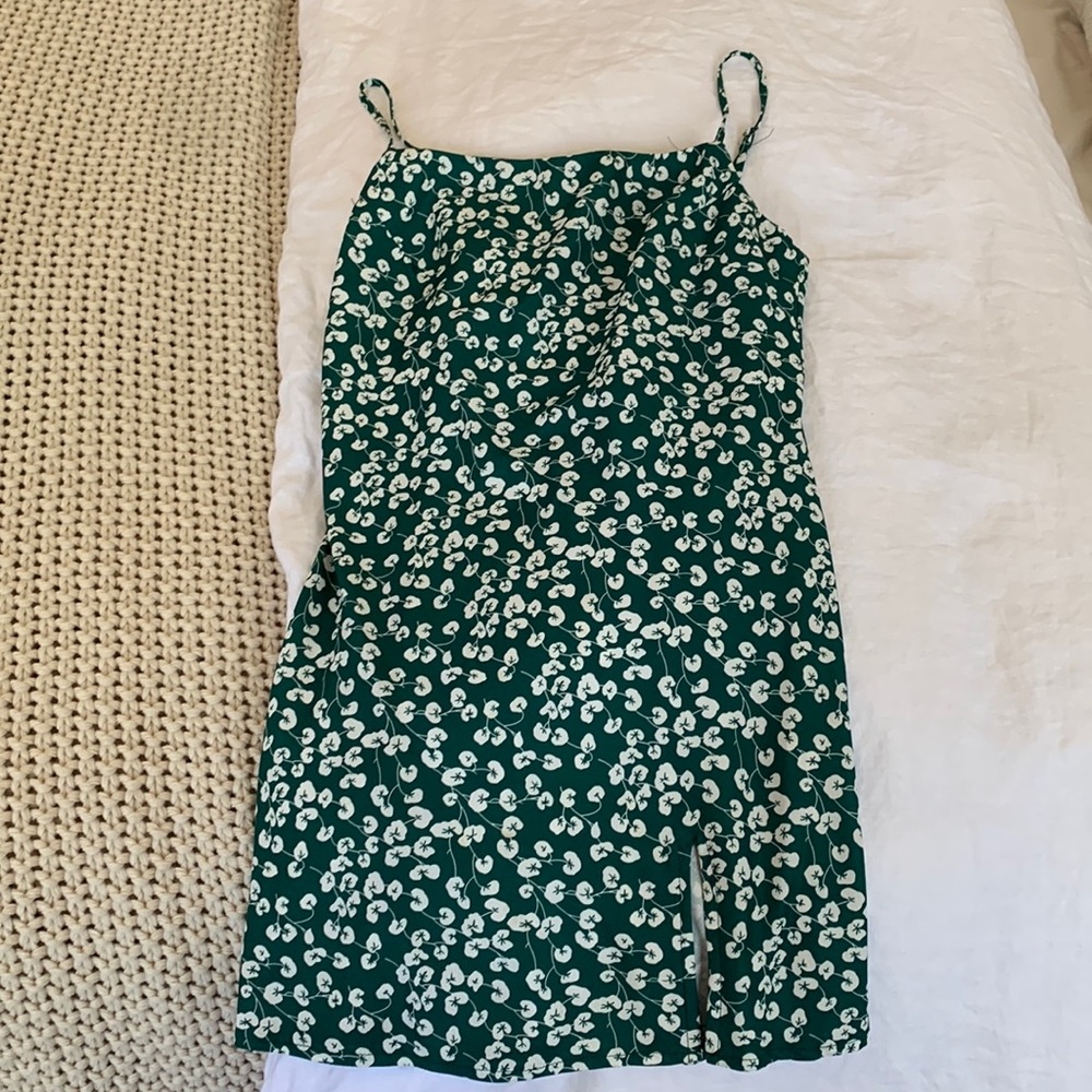 Green floral Princess Polly dress